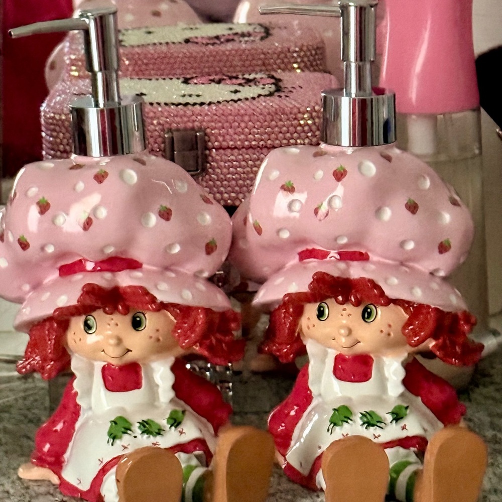 Strawberry Doll Soap Dispensers